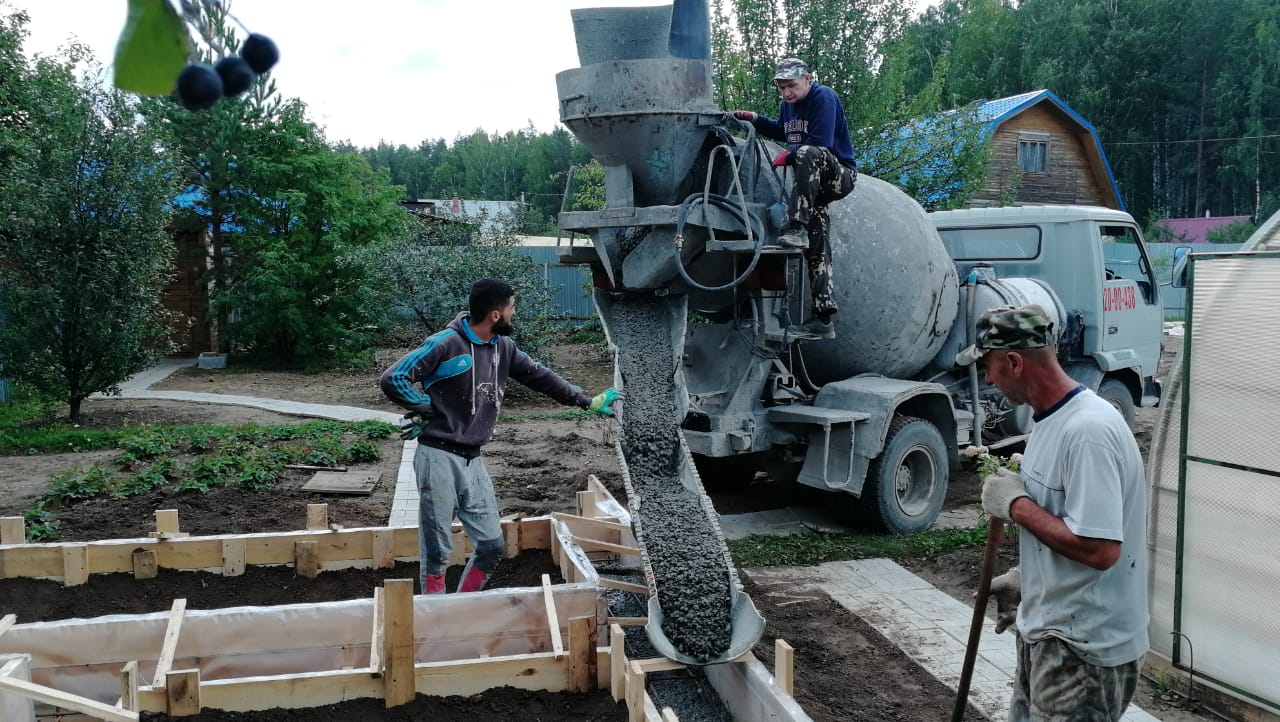 Фундамент гостевого домика — 3