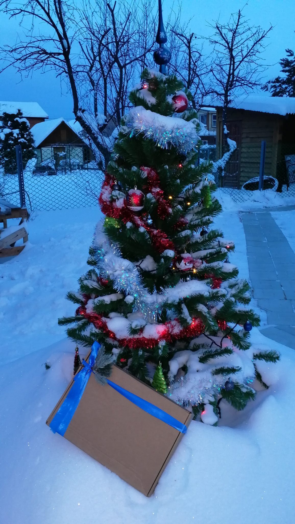 Первая зима в своём домике