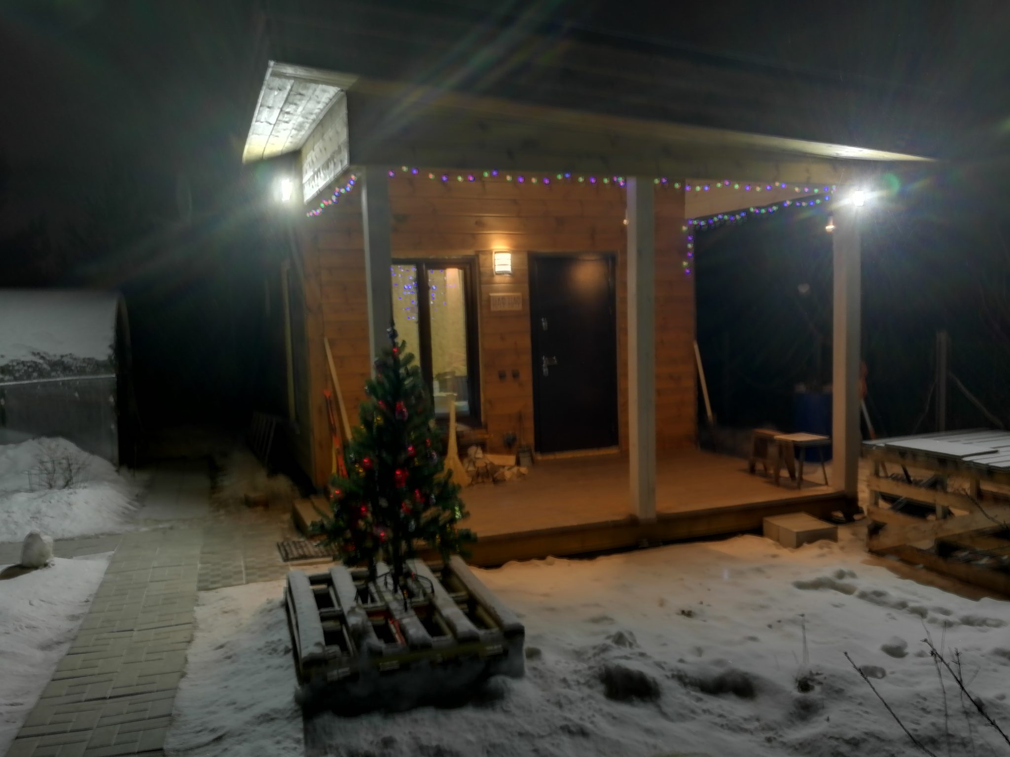 Первая зима в своём домике — 2